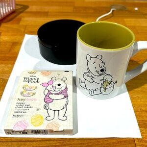 🍯 🍯 🍯 Winnie the Pooh mug and under the eye masks